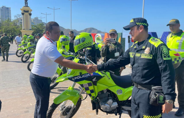 Motocicletas Recibe La Polic A Para Reforzar Seguridad En Santa Marta