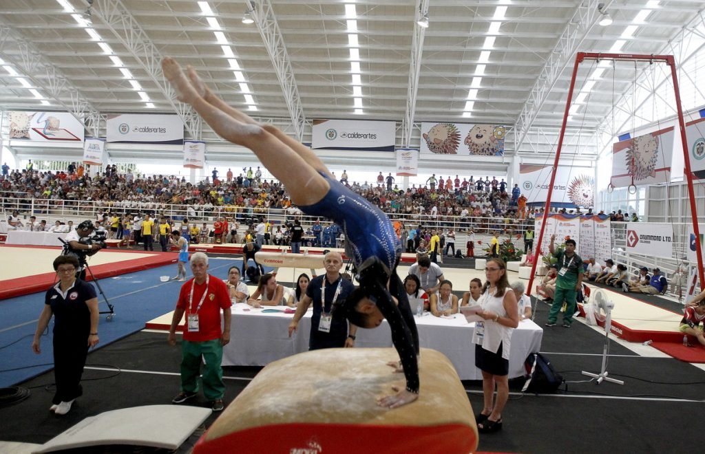 Gimnasia colombiana puso de cabeza los Juegos Bolivarianos