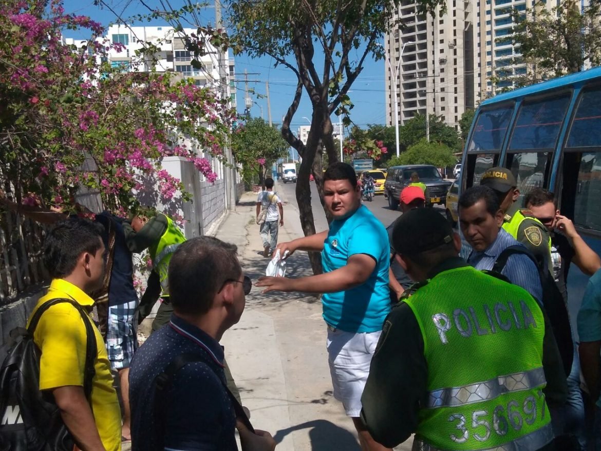 Policía Caravanas