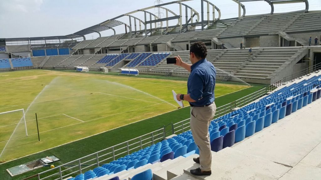 ‘Le debemos a empresa que sembró la gramilla, porque la Alcaldía de Santa Marta todavía no nos paga’: Contratista