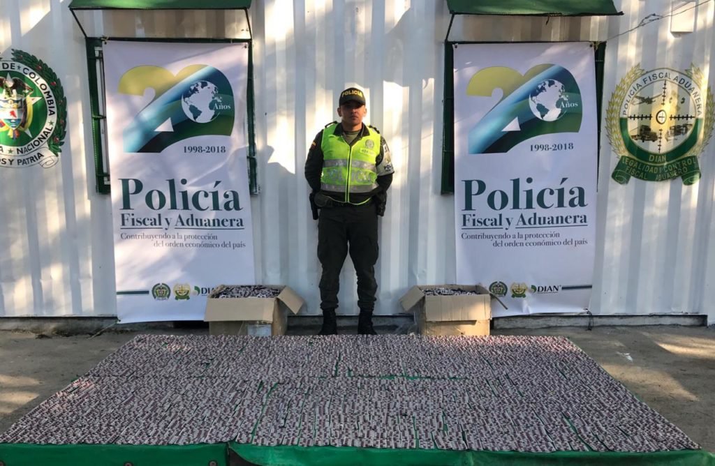 Policía incauta 29.800 dosis de ampicilina de contrabando procedente de Bogotá