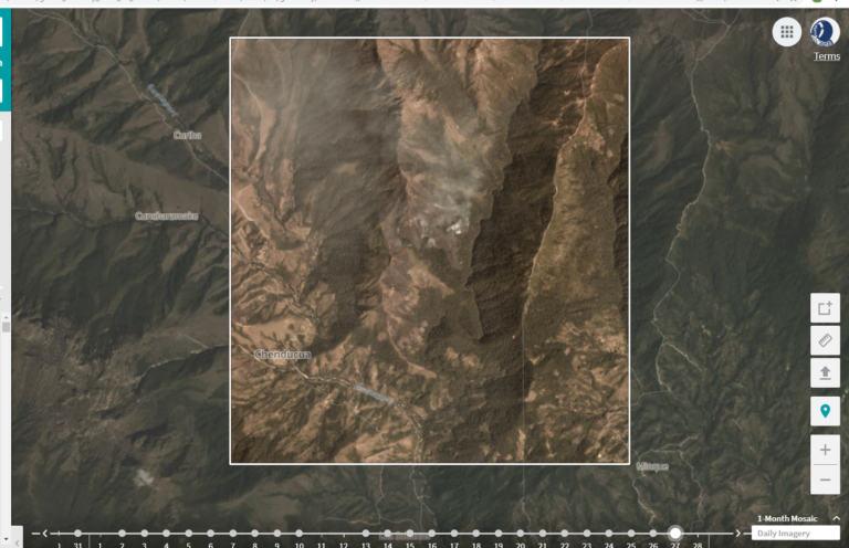 Fueron controlados tres incendios forestales en la Sierra Nevada de Santa Marta