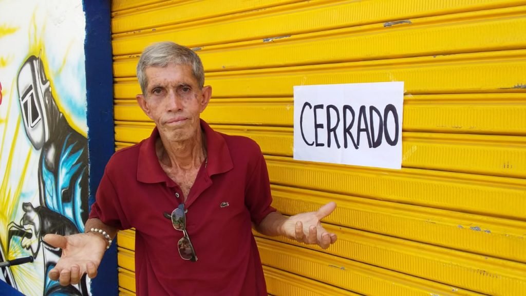 Comerciantes empezaron a cerrar sus negocios por obras en la Avenida del Río