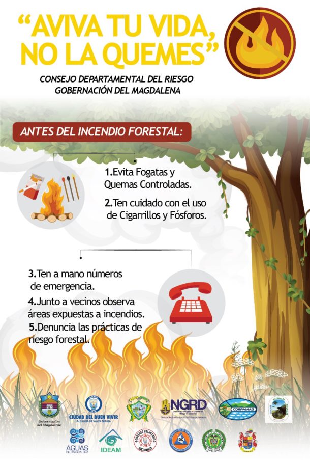 Inicia Campaña Frente A La Prevención De Incendios Forestales Aviva Tu Vida No La Quemes 6104