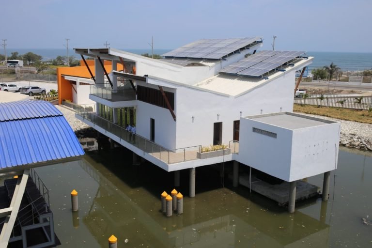 Inspección al parador turístico de Puebloviejo, pronto será entregado