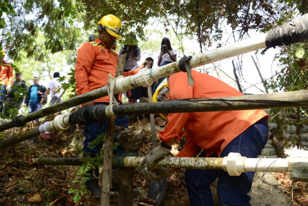 Essmar desconectó conexiones irregulares que iban al rió piedra y Manzanares