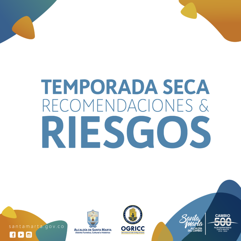 Ogricc llama a los samarios a hacer uso razonable del agua durante la sequía