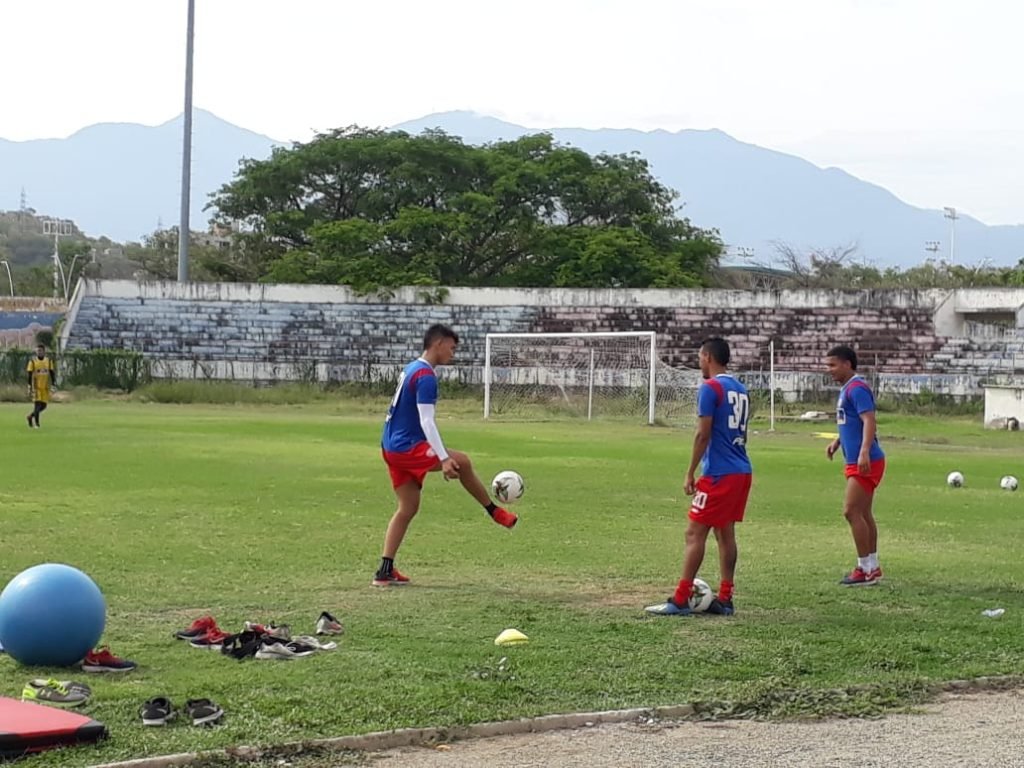El Unión Magdalena entrenó con los “nuevos” y el DT dice que están completos