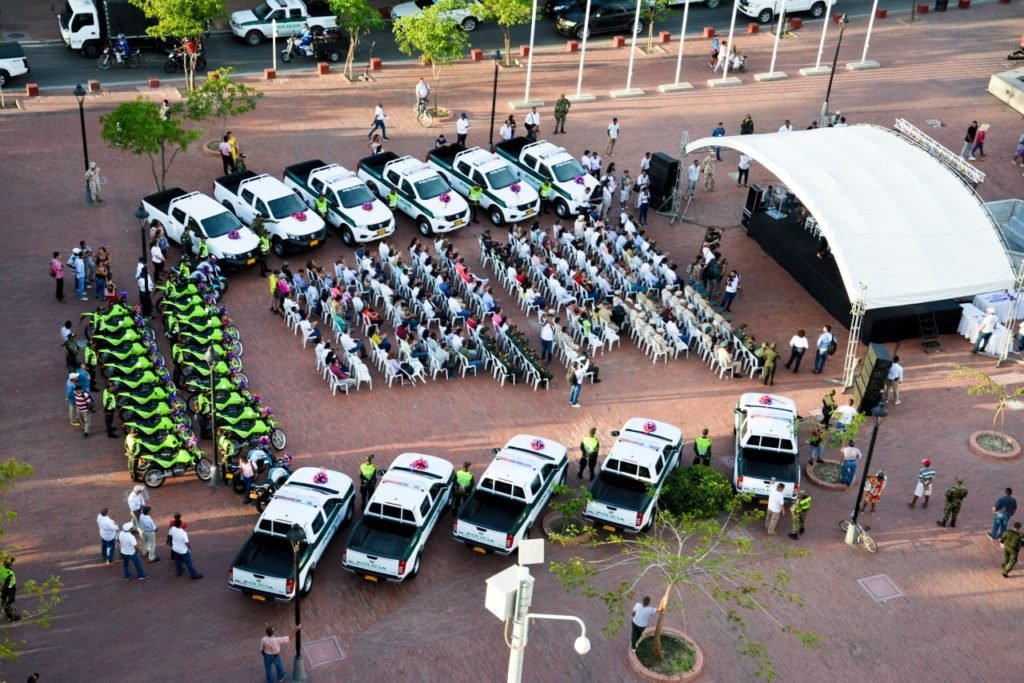 Gobernadora destina más de 5.000 millones pesos para el fortalecimiento de la fuerza pública