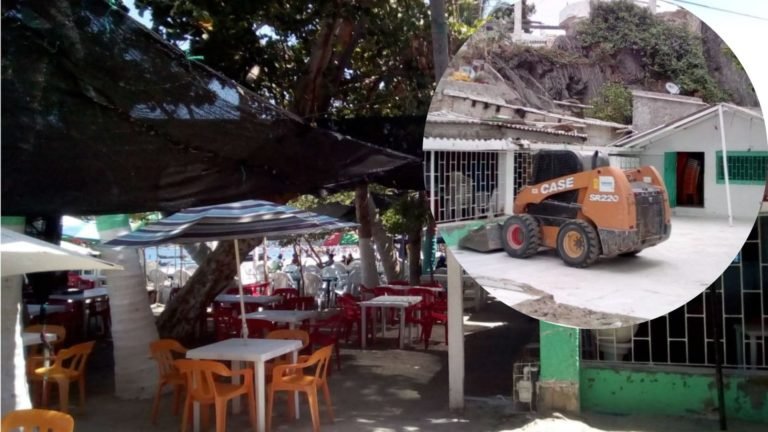 ¡Desacarados! Restaurantes desalojados volvieron a ocupar el espacio público en El Rodadero