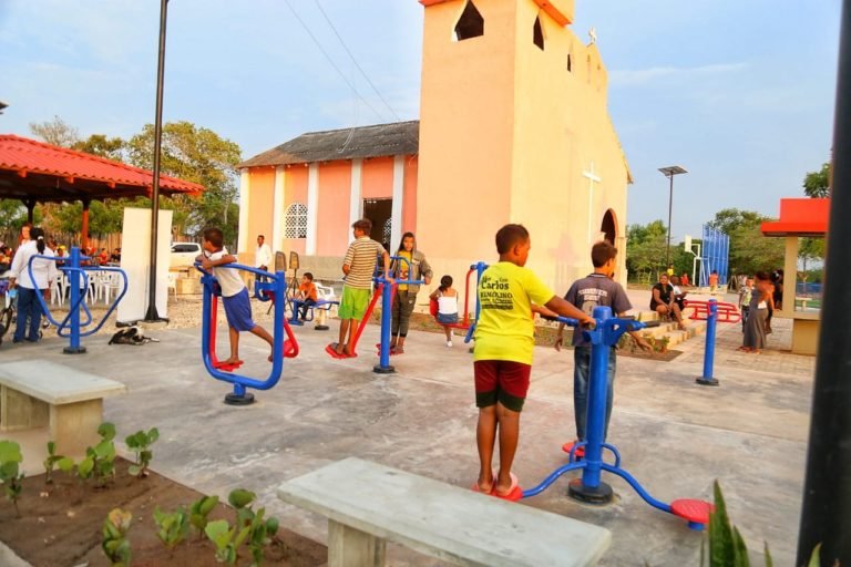 Un parque llena de alegría al corregimiento de Santa Rita un lugar marcado por la violencia