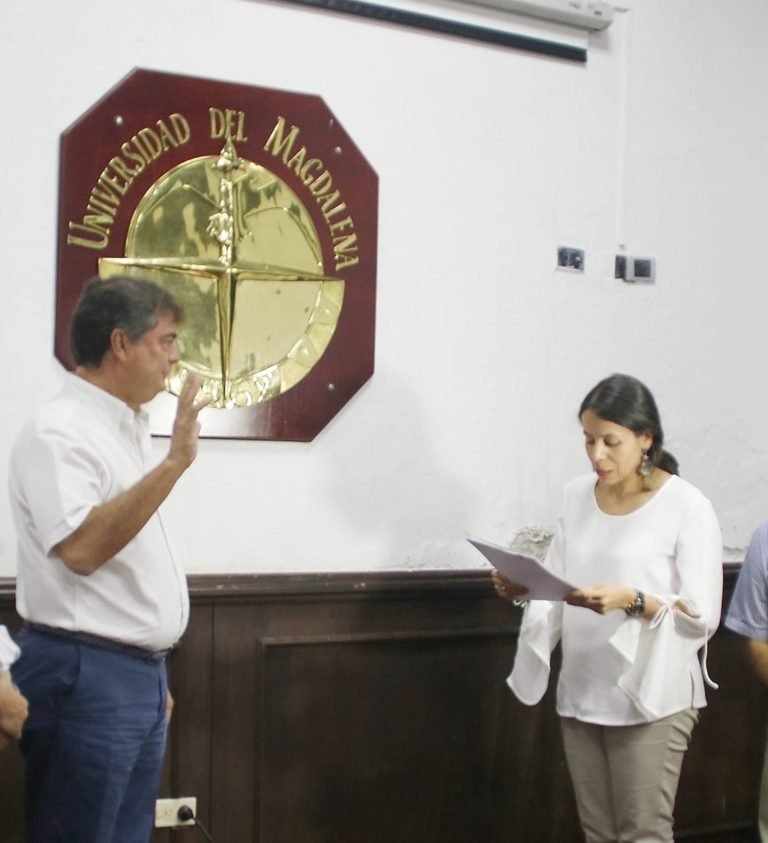 Consejo Superior de Unimagdalena posesiona a nuevo delegado del Presidente de la República