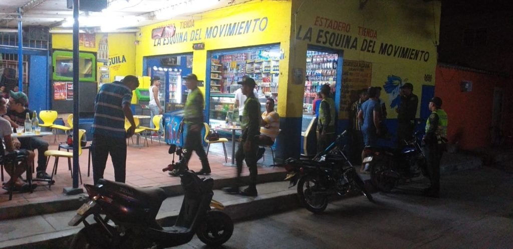 Policia Metropolitana se toma el sector de las Malvinas