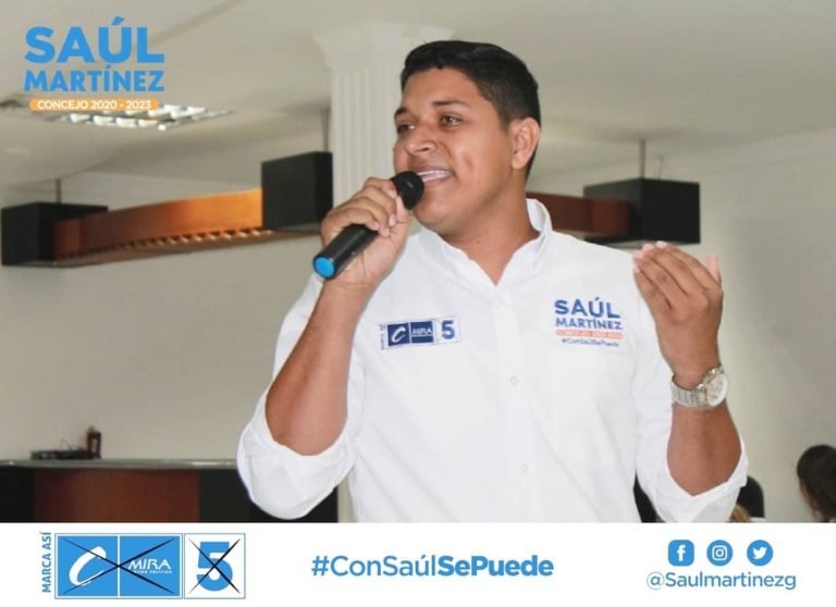 Saúl Martínez un aspirante al concejo que quiere una cuarta localidad para Santa Marta