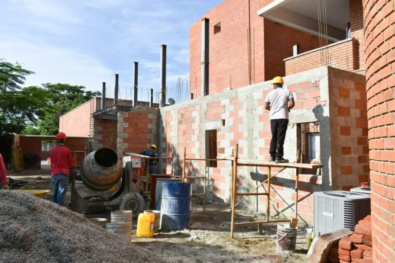 Avanzan las obras en el Hospital Julio Méndez Barreneche