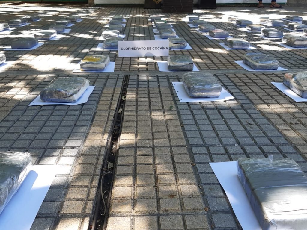 96 kilos de cocaína incautados por la Policía Metropolitana en La Gran Vía