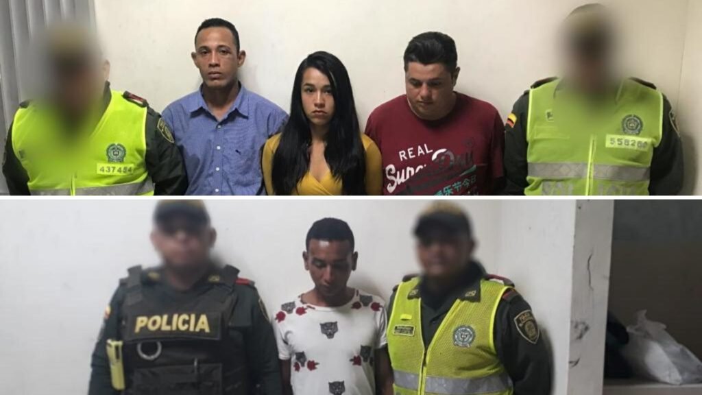 En operativos Policía Metropolitana captura a cuatro personas por el delito de hurto