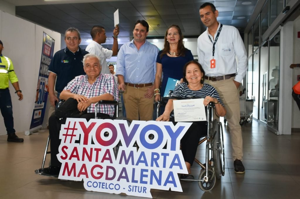 Aeropuerto de Santa Marta celebró la llegada del pasajero número dos millones