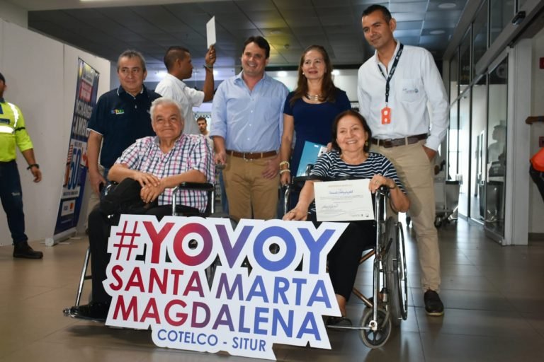 Aeropuerto de Santa Marta celebró la llegada del pasajero número dos millones