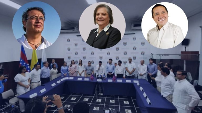 Caicedo le habría cedido los mejores puestos a Petro, López y Sanguino