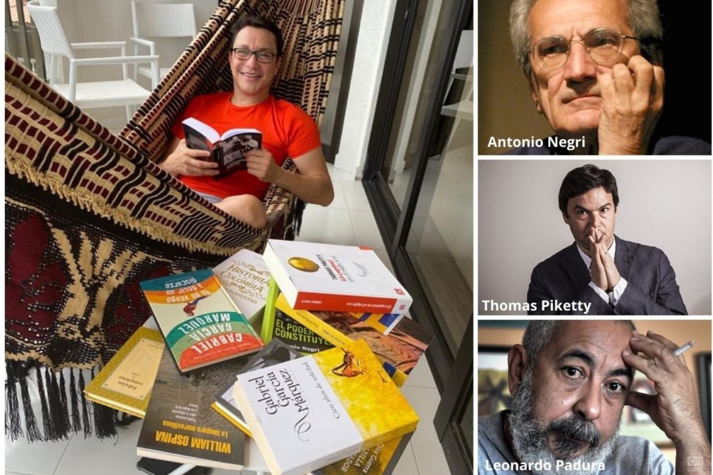 Caicedo mostró que lee a asesinos, plagiadores y castristas frustrados