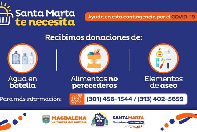 COVID Solidaridad Magdalena y Santa Marta