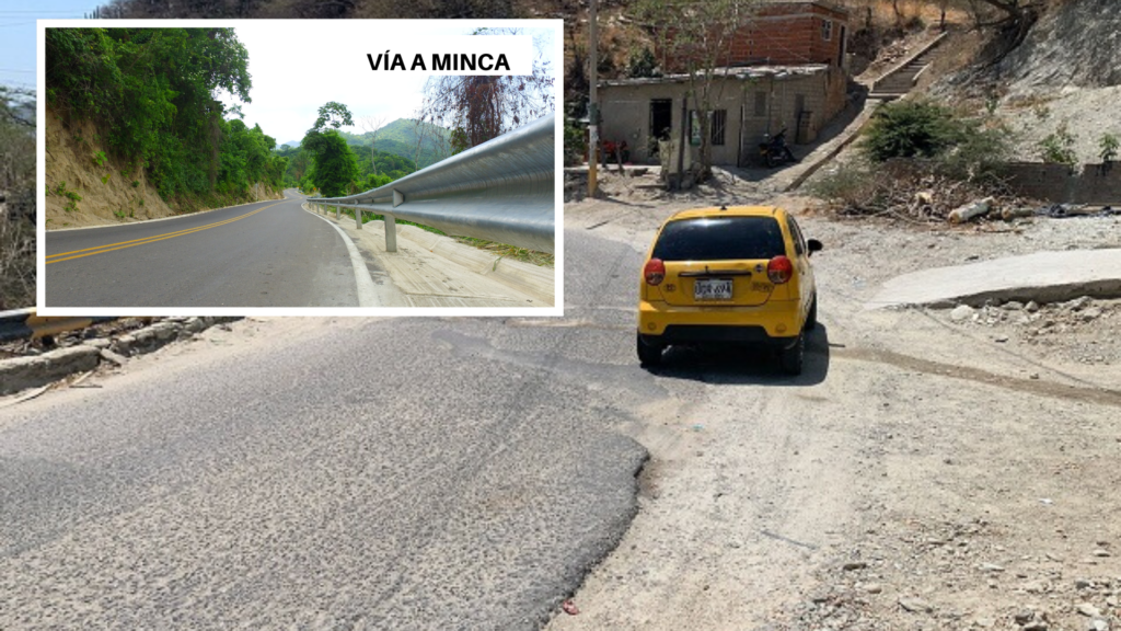 Tagangueros desearían que su carretera se parezca a la de Minca