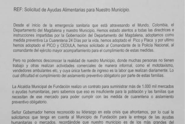 municipios exigen ayuda Fundaci%C3%B3n