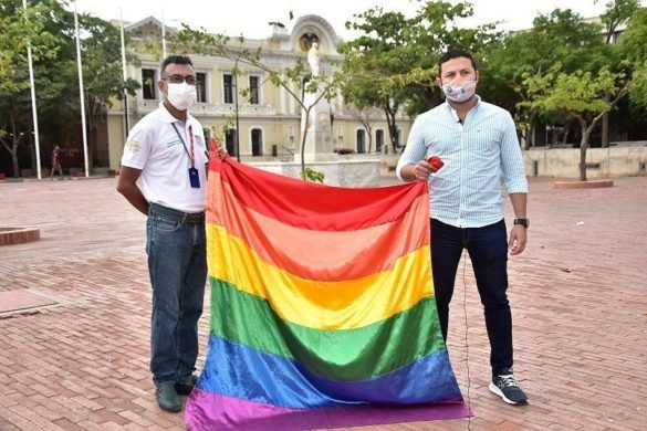 Virna Johnson celebra dia del orgullo LGBTI