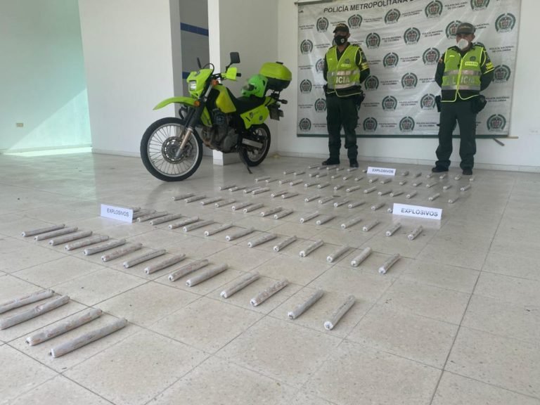 Policía confiscó poderoso explosivo que iba para el ‘mercado negro’