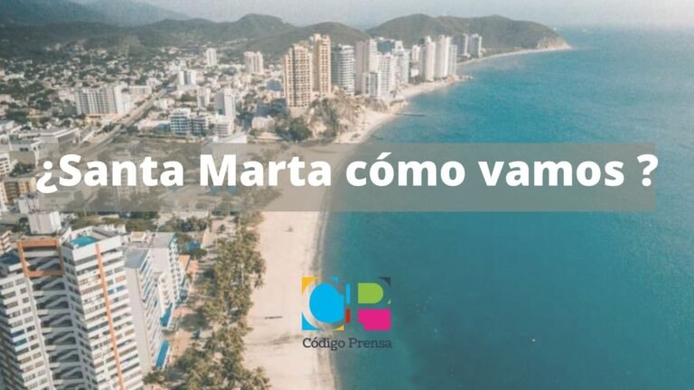 Conéctate el 12 de octubre con el informe de Santa Marta Cómo Vamos
