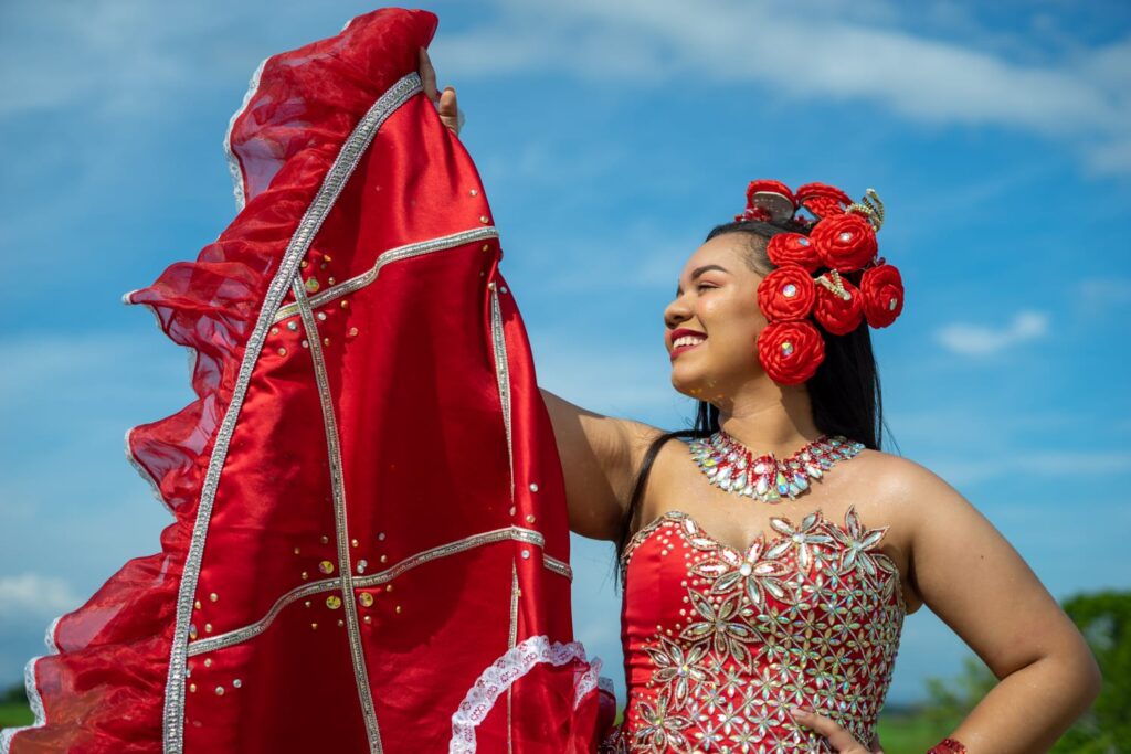 Andrea Padilla reina del Festival Folclorico de la Leyenda del Hombre Caiman 2021 1