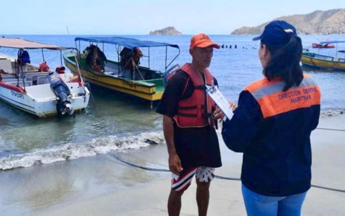 Licencia de motorista costanero entregada por DIMAR en Santa Marta