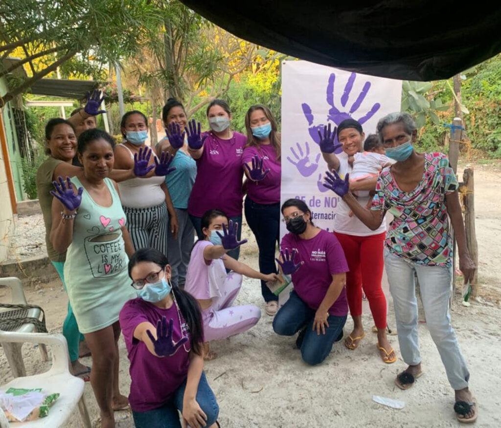 Mujeres del corregimiento de Cordobita