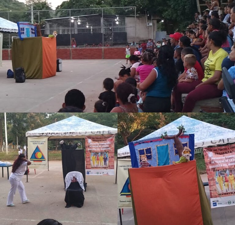 Así fue el regreso del ‘Teatro p’al Pueblo’ en la Zona Bananera