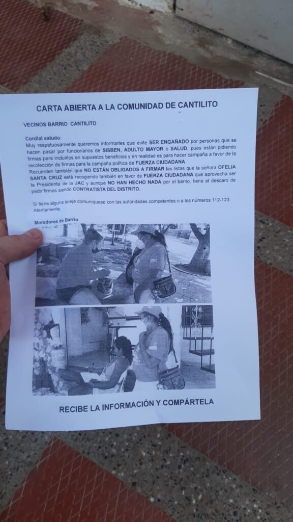 La historia de la insólita carta que llegó a cien familias del barrio Cantilito