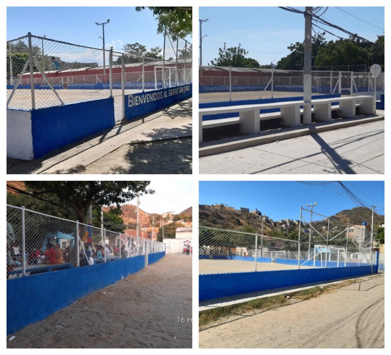 Más de 10 millones invertidos en remodelación de la cancha San Jorge