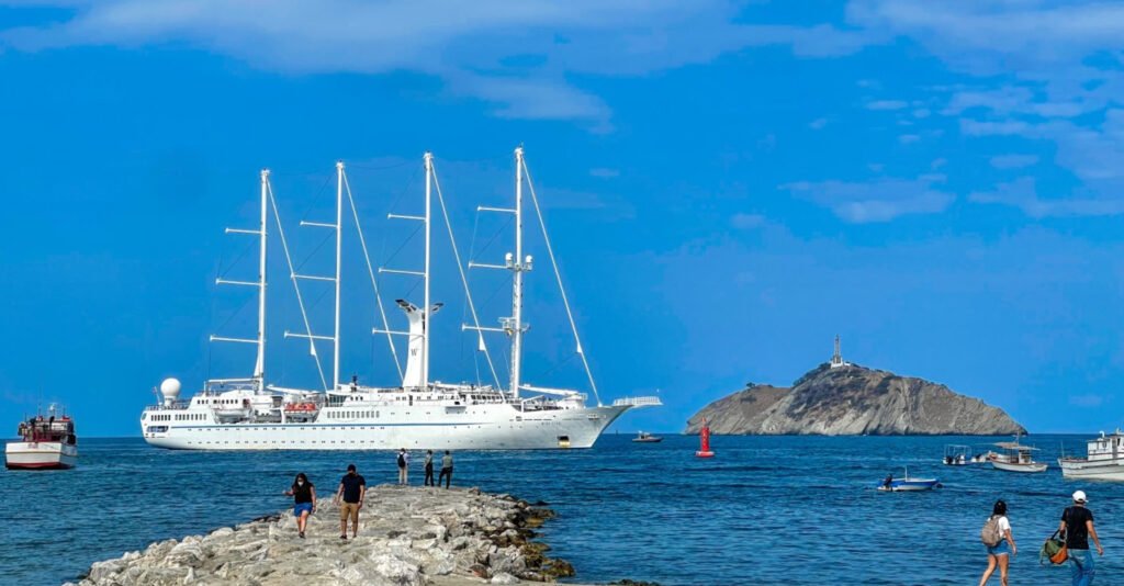 A bordo de dos cruceros, más de 200 turistas arribaron a Santa Marta
