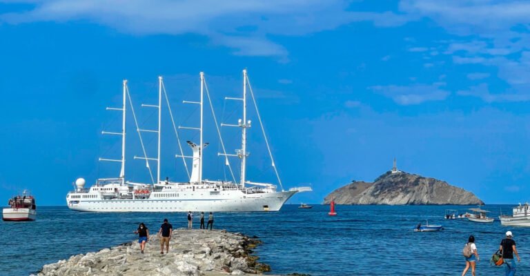 A bordo de dos cruceros, más de 200 turistas arribaron a Santa Marta