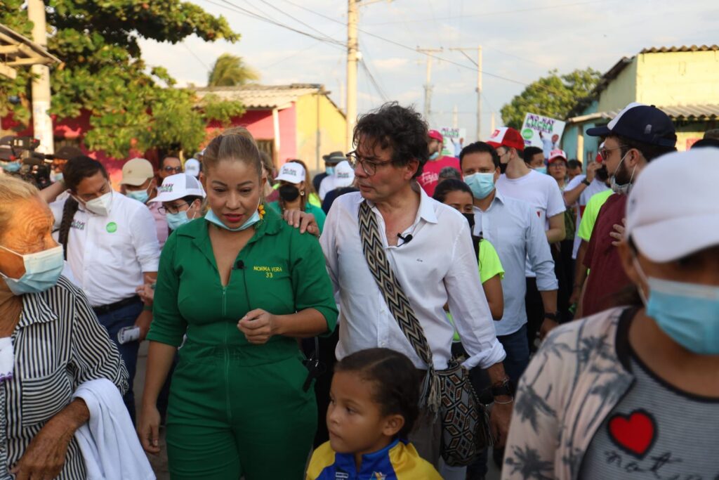 Norma Vera y Alejandro Gaviria