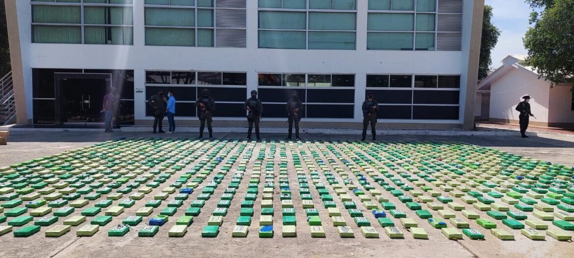Toneladas de cocaína incautadas