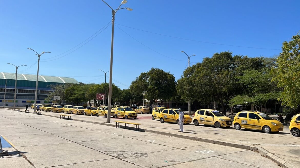 taxistas de Santa Marta