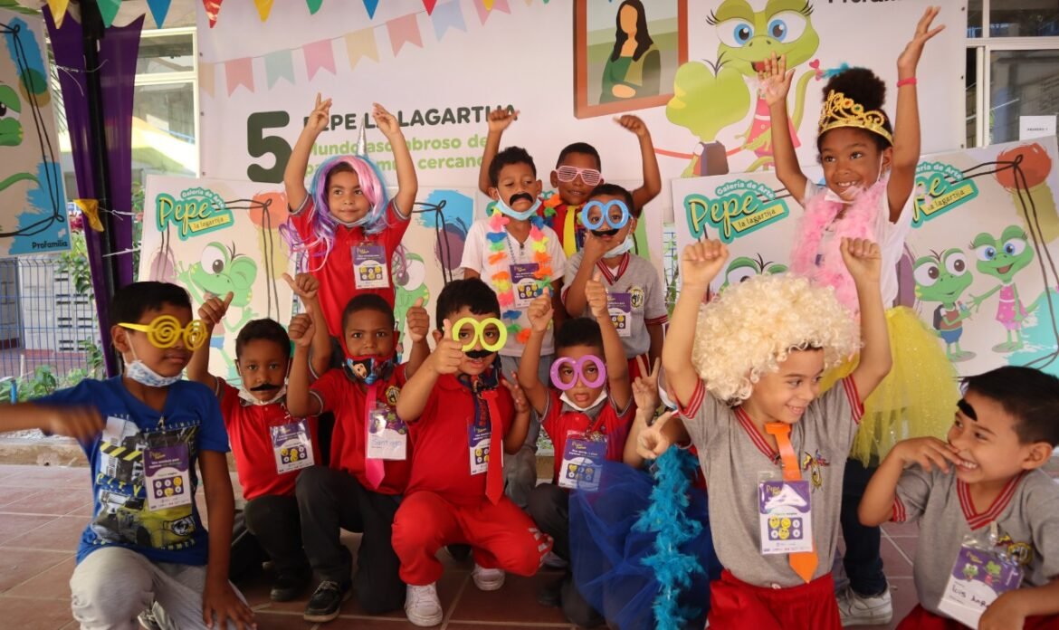 Niños del colegio Jhon F. Kennedy