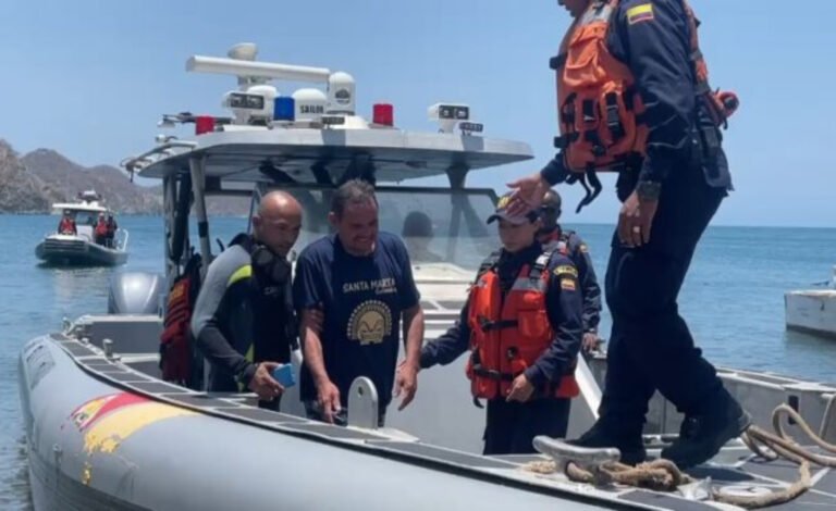 Aferrado a una roca en Isla Aguja, así hallaron a pescador desaparecido