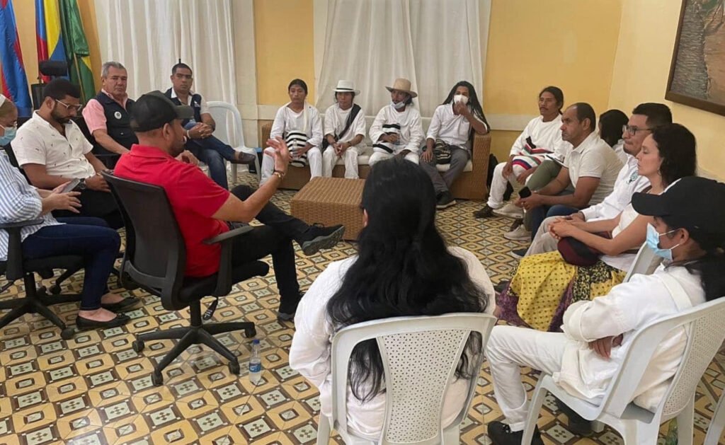 En Ciénaga: autoridades e indígenas Kogui lideraron mesa de trabajo