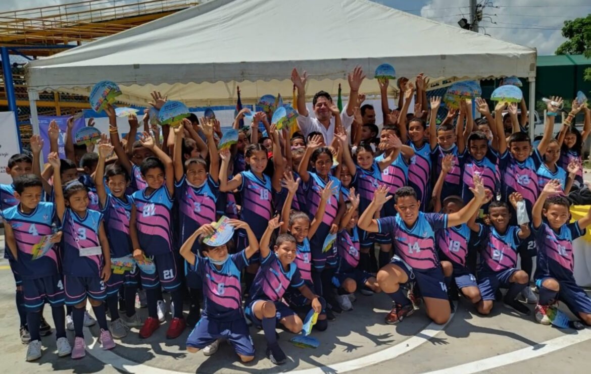 Niños deportistas del norte del Magdalena