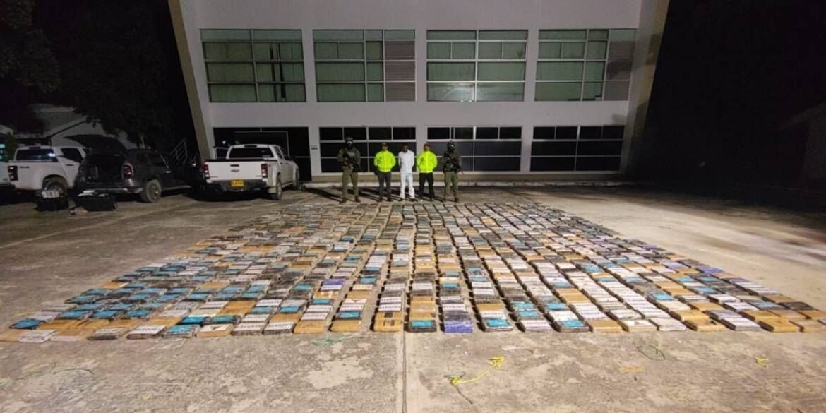 Cocaína hallada en una finca en Zona Bananera