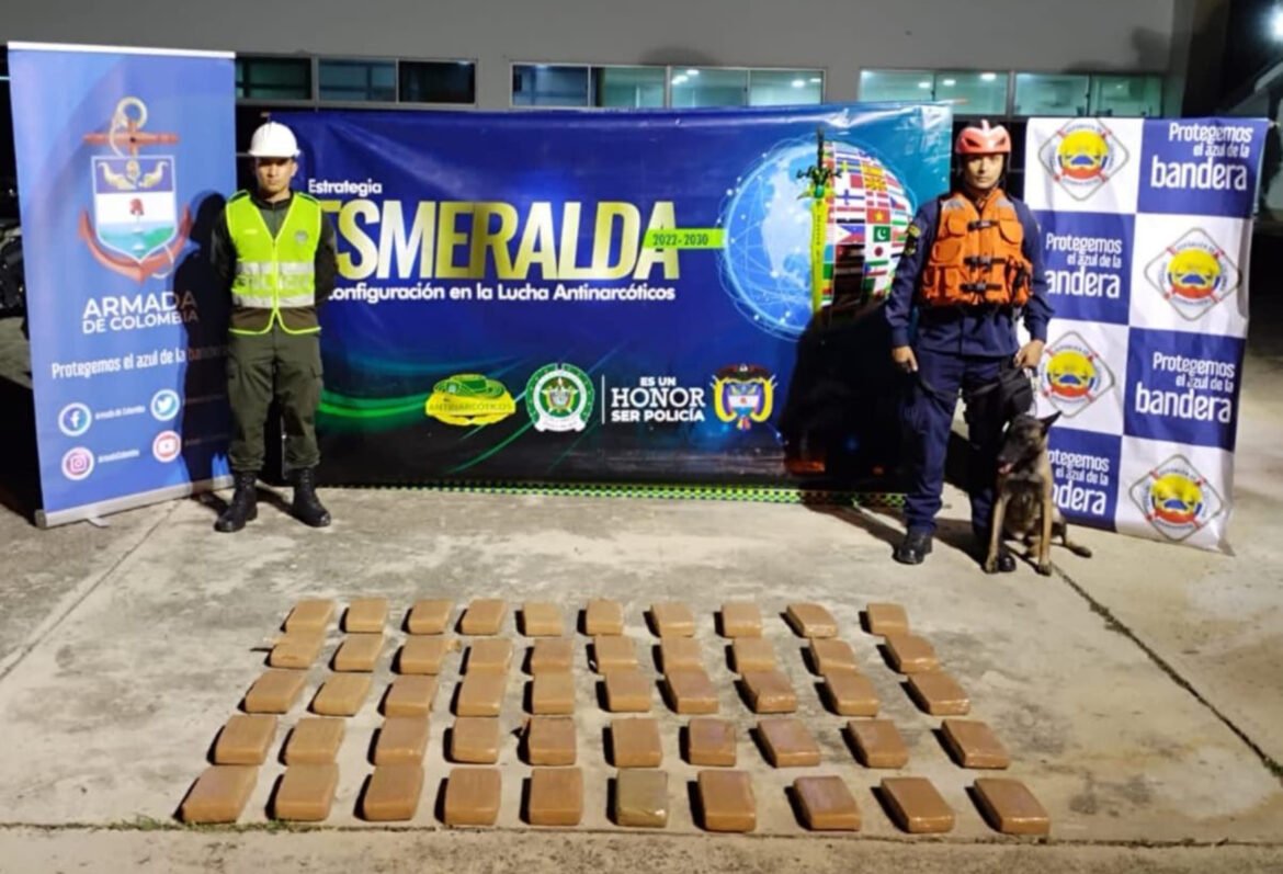 Cocaína incautada