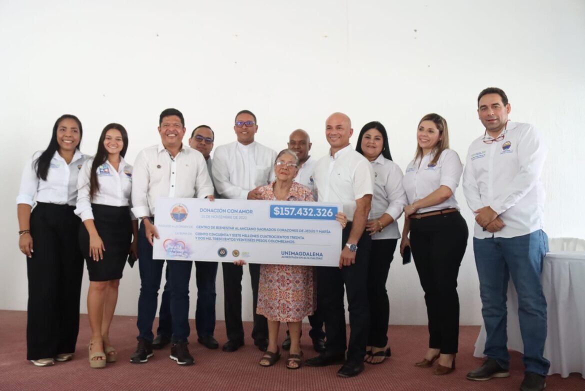 Donación para el asilo