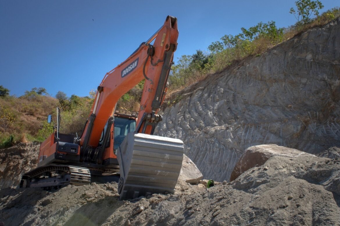 Obras en el parque Paz Verde